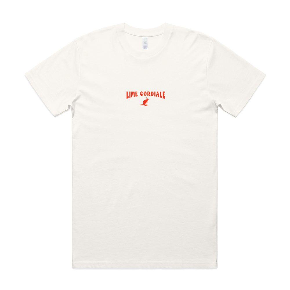 Embroidered 'Kangaroo' Short Sleeve Tee