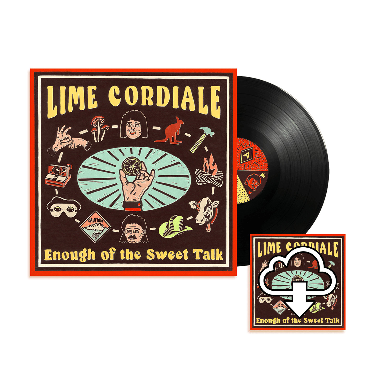 Enough of the Sweet Talk ECOVIN LP including Exclusive Lyric Book