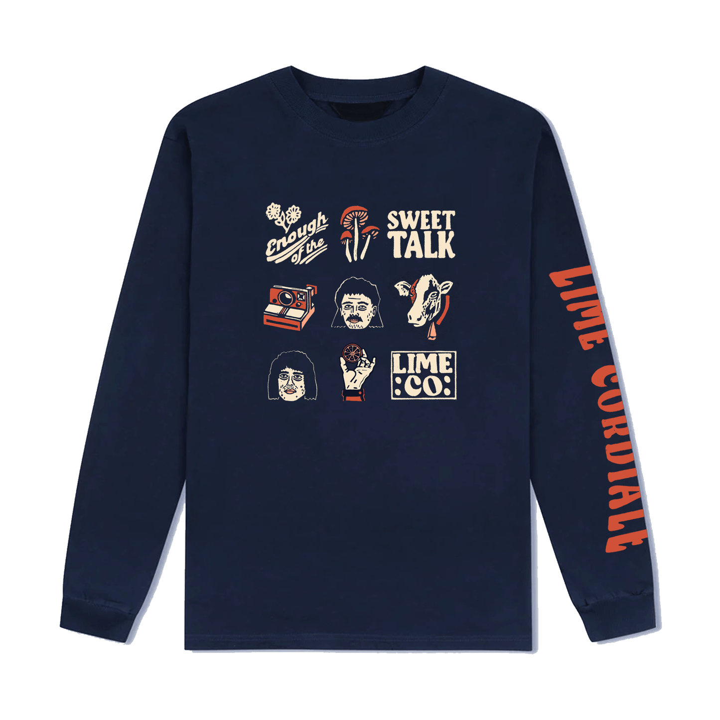 Lime Co. EOTST Icons Long Sleeve Tee