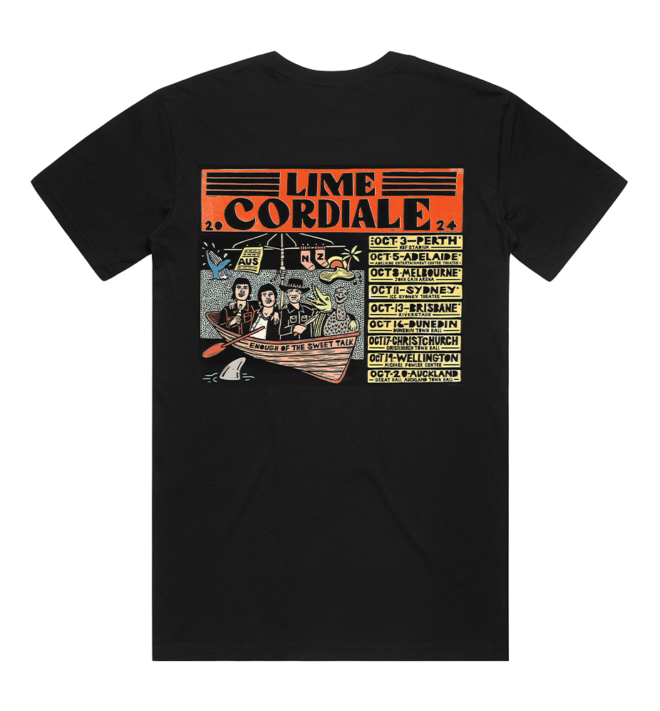 Lime Co. 2024 Tour Tee - with dates