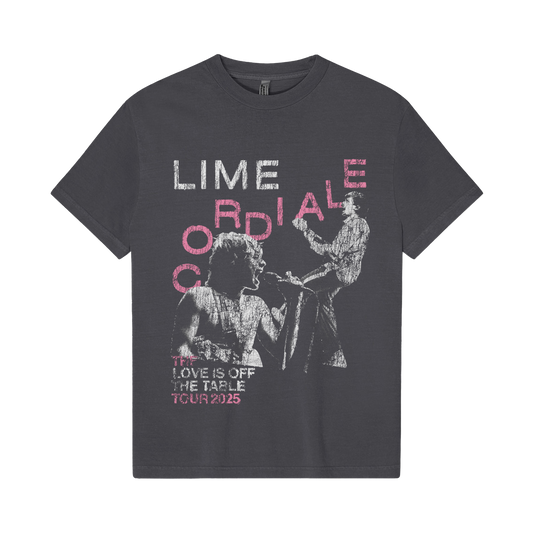 Lime Co. 'Love Is Off The Table' 2025 Tour Tee - With Dates