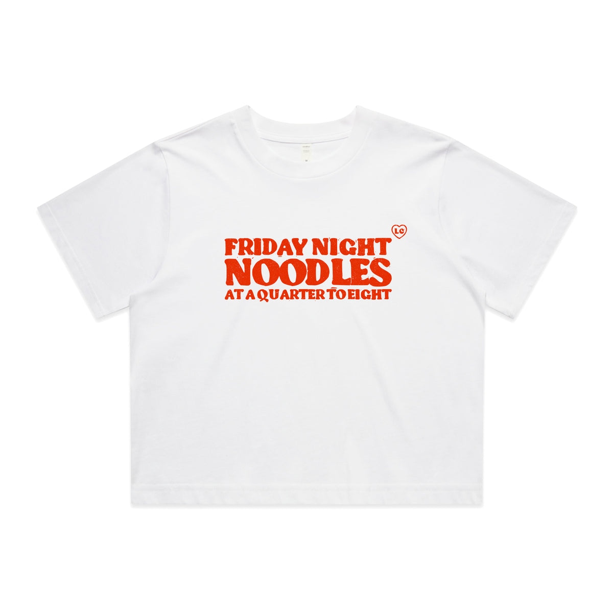 Friday Night Noodles Slogan Tee
